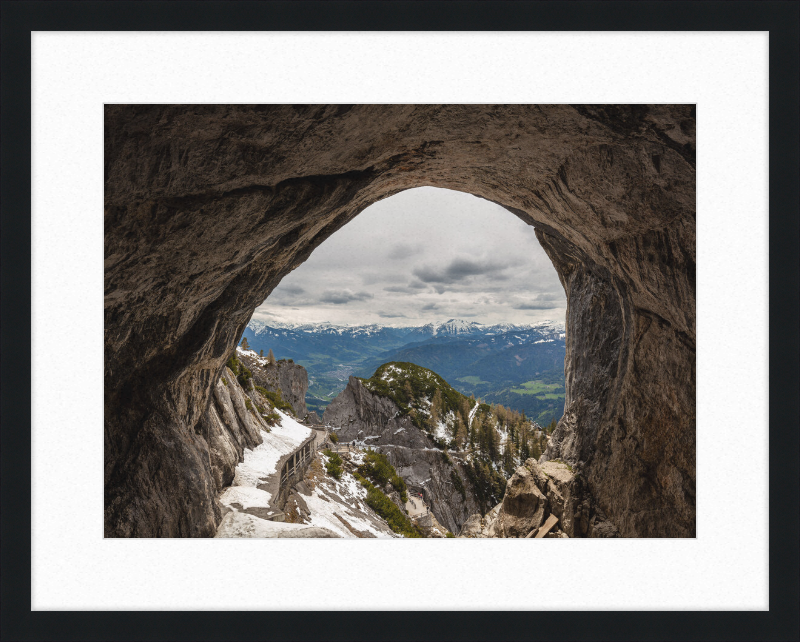 Eisriesenwelt Cave in Austria's Tennen Mountains - Great Pictures Framed