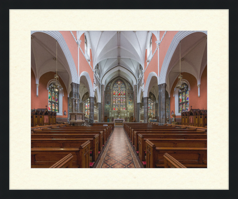 St Patrick's Church Nave 2, Dundalk, Ireland - Great Pictures Framed