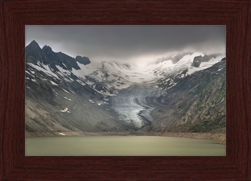Oberaargletscher from Oberaar - Great Pictures Framed