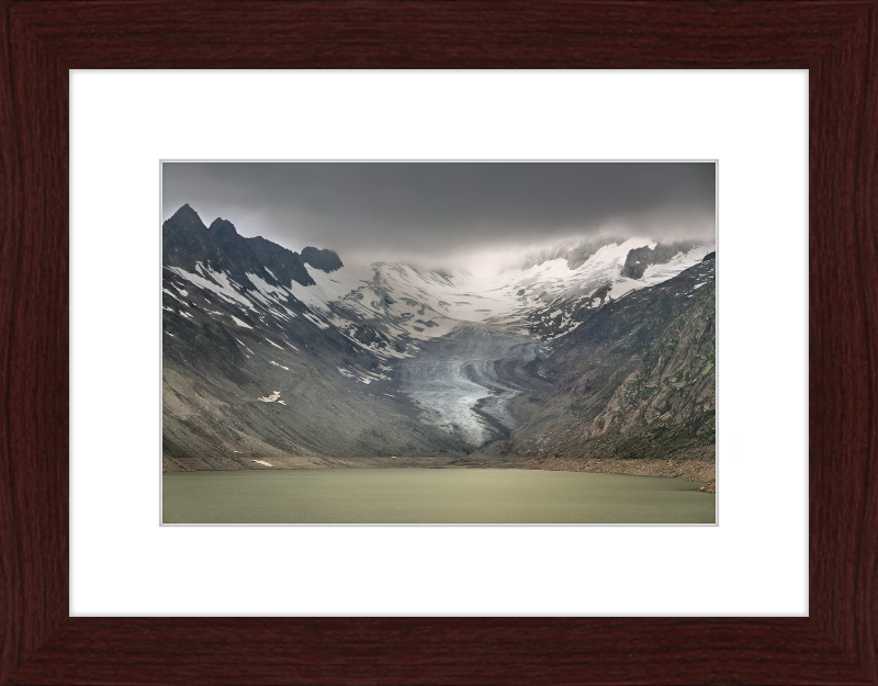 Oberaargletscher from Oberaar - Great Pictures Framed