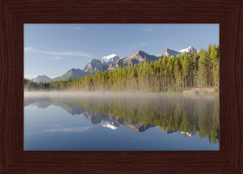 Herbert Lake along the Icefields Parkway - Great Pictures Framed