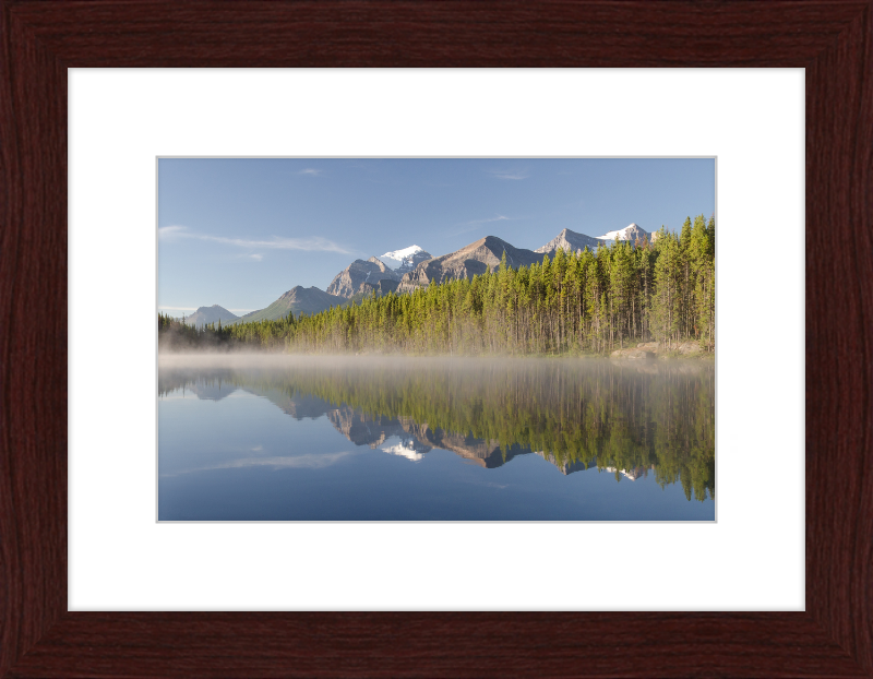 Herbert Lake along the Icefields Parkway - Great Pictures Framed