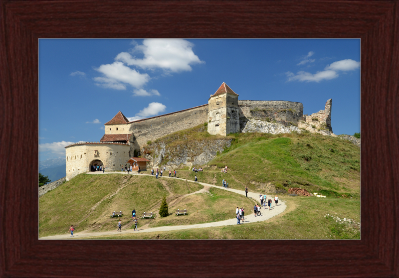 Râşnov Citadel (Rosenauer Burg) - Great Pictures Framed