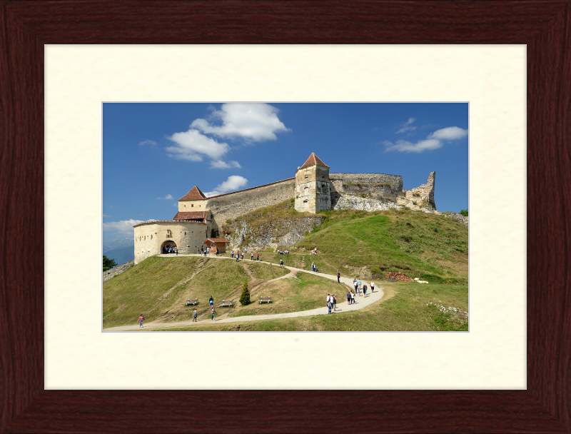Râşnov Citadel (Rosenauer Burg) - Great Pictures Framed