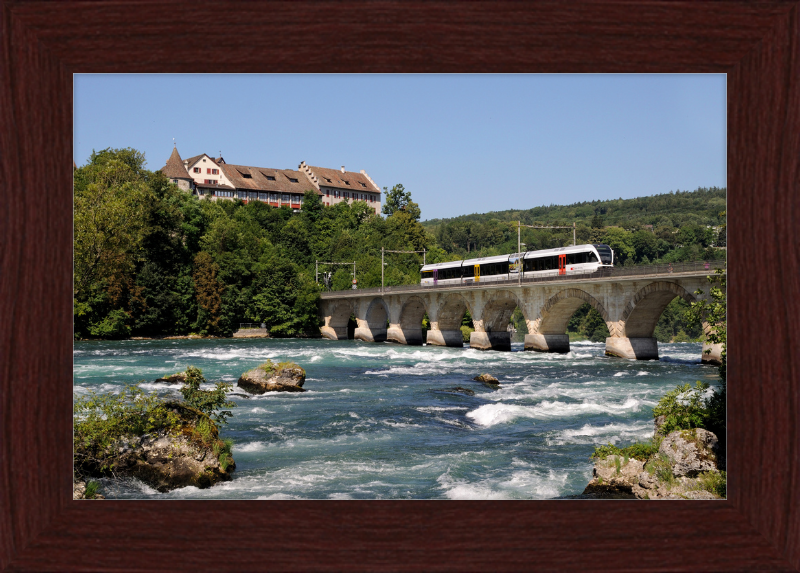 Stadler GTW Thurbo Rheinfall - Great Pictures Framed