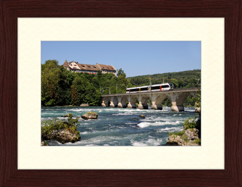 Stadler GTW Thurbo Rheinfall - Great Pictures Framed
