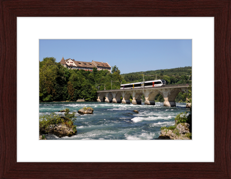 Stadler GTW Thurbo Rheinfall - Great Pictures Framed