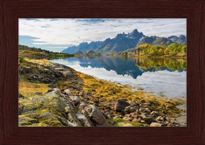 Afternoon at Raftsundet, Hinnøya - Great Pictures Framed