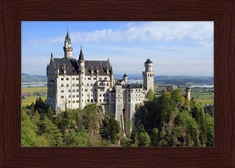 Neuschwanstein Castle from Marienbrücke - Great Pictures Framed
