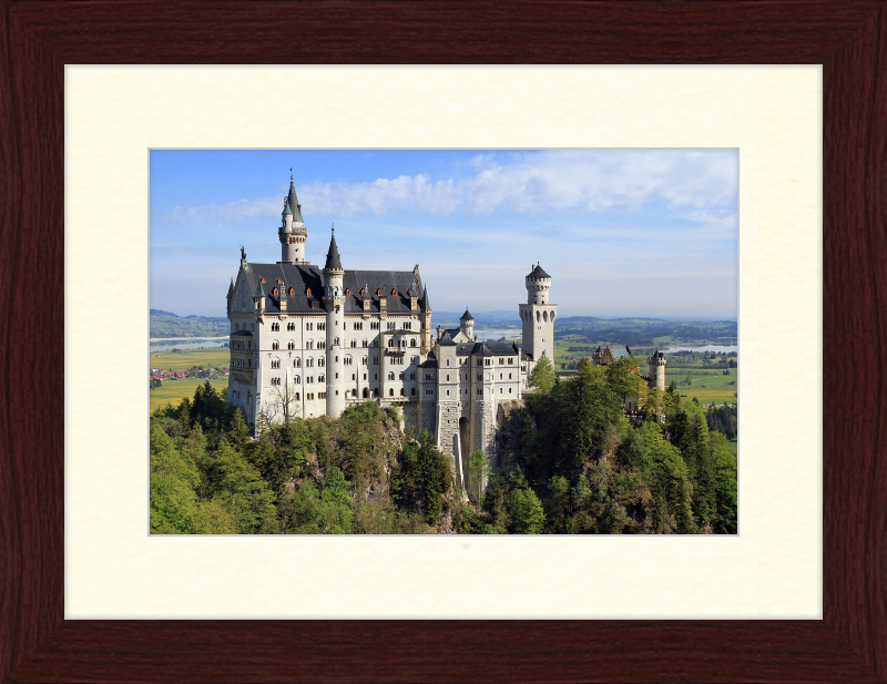 Neuschwanstein Castle from Marienbrücke - Great Pictures Framed
