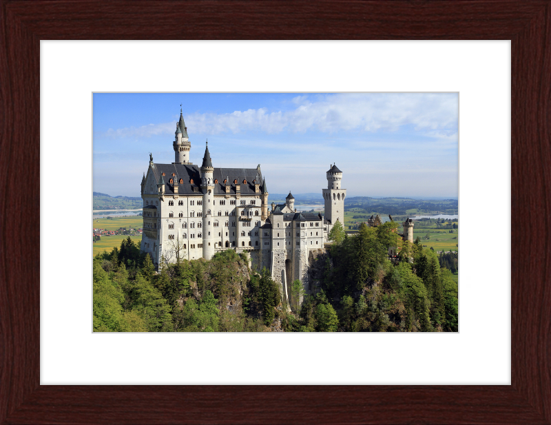 Neuschwanstein Castle from Marienbrücke - Great Pictures Framed