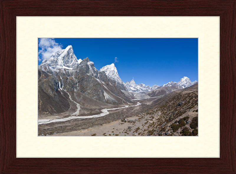 The Mountains Near Pheriche - Great Pictures Framed