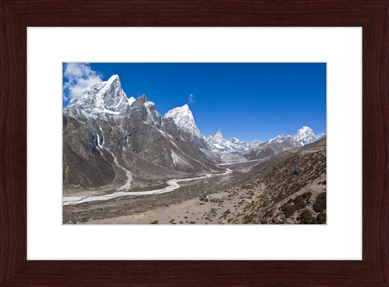 The Mountains Near Pheriche - Great Pictures Framed