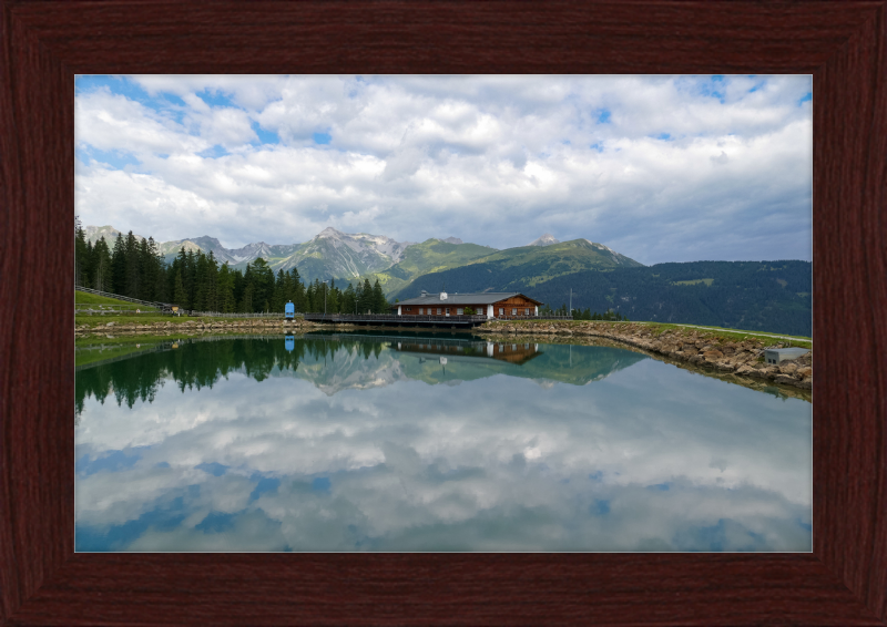 Bergeralm in Summer - Great Pictures Framed
