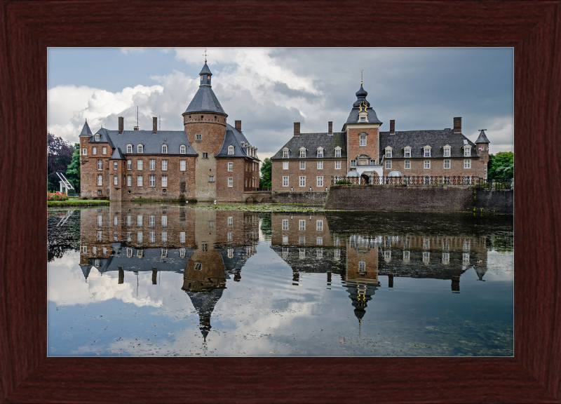 Anholt Fortress - The Majestic Western Facade - Great Pictures Framed
