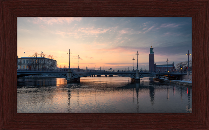 Vasabron Vasa Bridge, Stockholm, Sweden - Great Pictures Framed