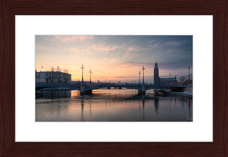 Vasabron Vasa Bridge, Stockholm, Sweden - Great Pictures Framed