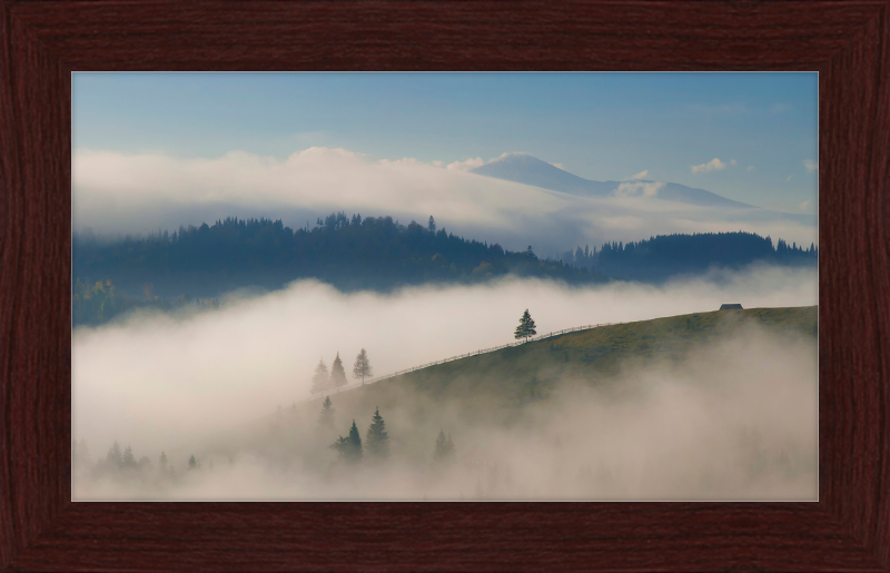 Tam za tumanamy Goverla - Great Pictures Framed