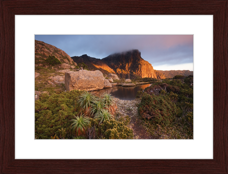 Mt Anne from High Shelf Camp - Great Pictures Framed