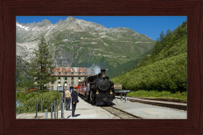 DFB HG 3-4 Gletsch - Great Pictures Framed