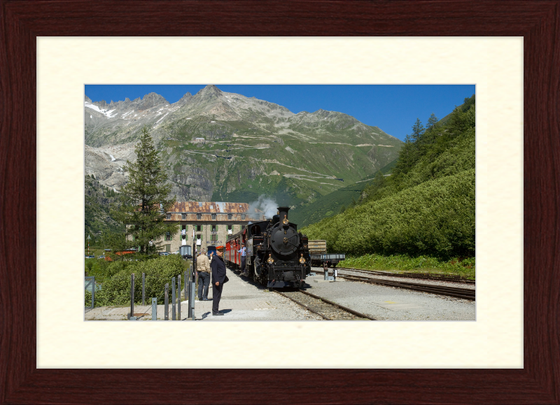 DFB HG 3-4 Gletsch - Great Pictures Framed