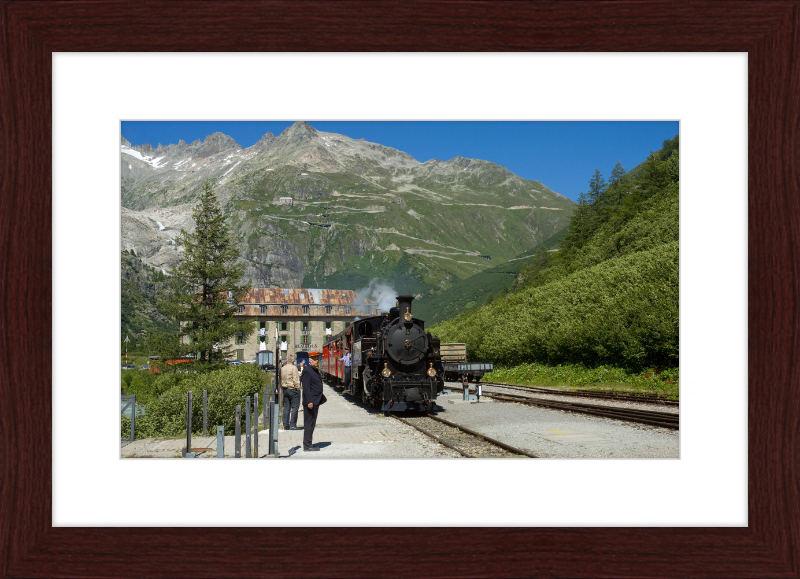 DFB HG 3-4 Gletsch - Great Pictures Framed