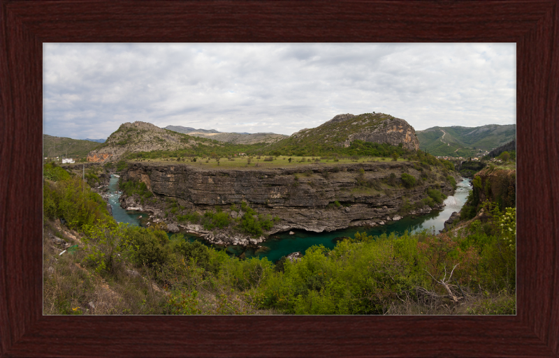 Moraca River,North of Podgorica, Montenegro - Great Pictures Framed