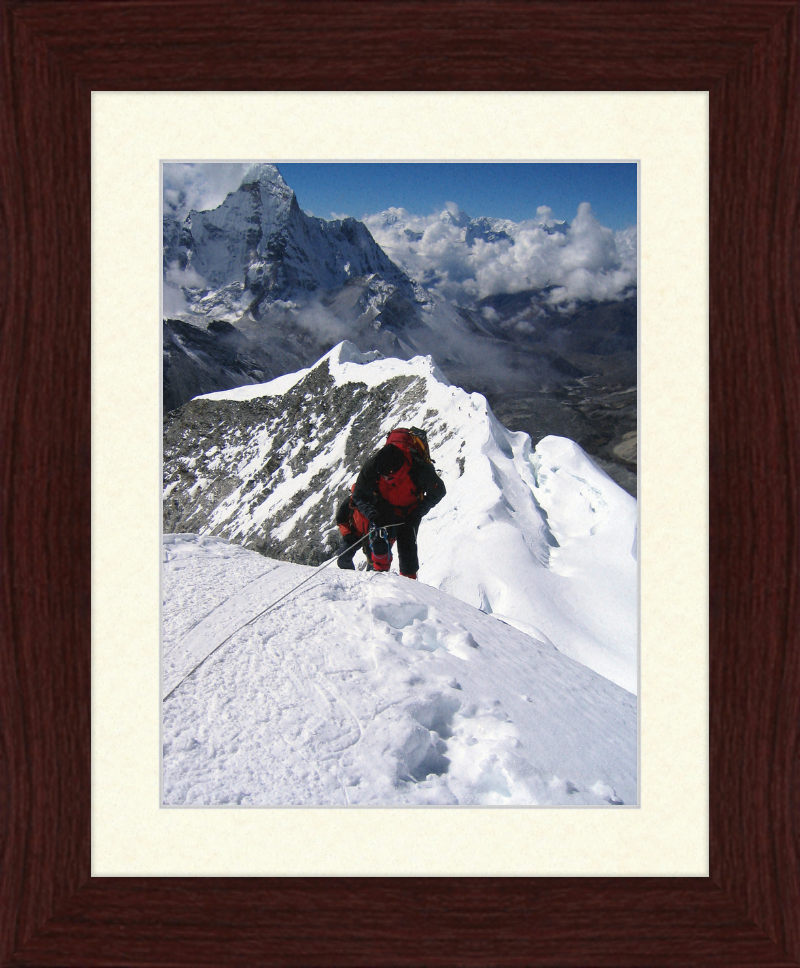 Summitting Island Peak - Great Pictures Framed