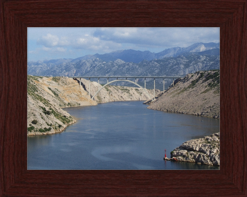 Maslenica Bridge - Great Pictures Framed
