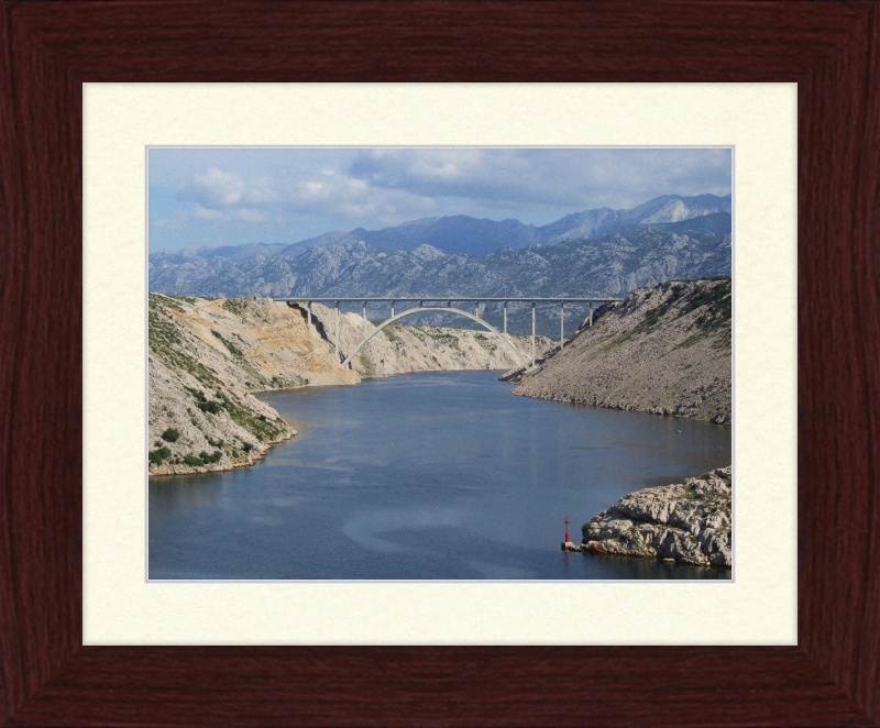 Maslenica Bridge - Great Pictures Framed