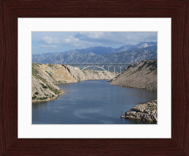 Maslenica Bridge - Great Pictures Framed