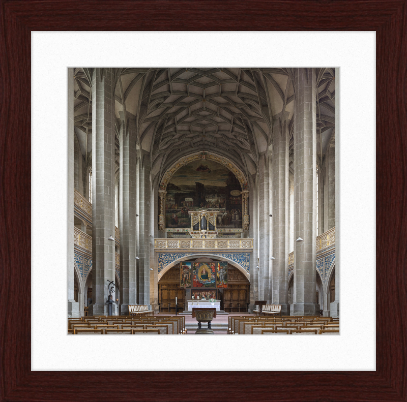 MarienkircheHalle Innenraum - Great Pictures Framed