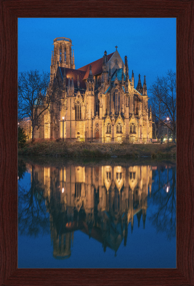 St. John's Church in Stuttgart - Great Pictures Framed