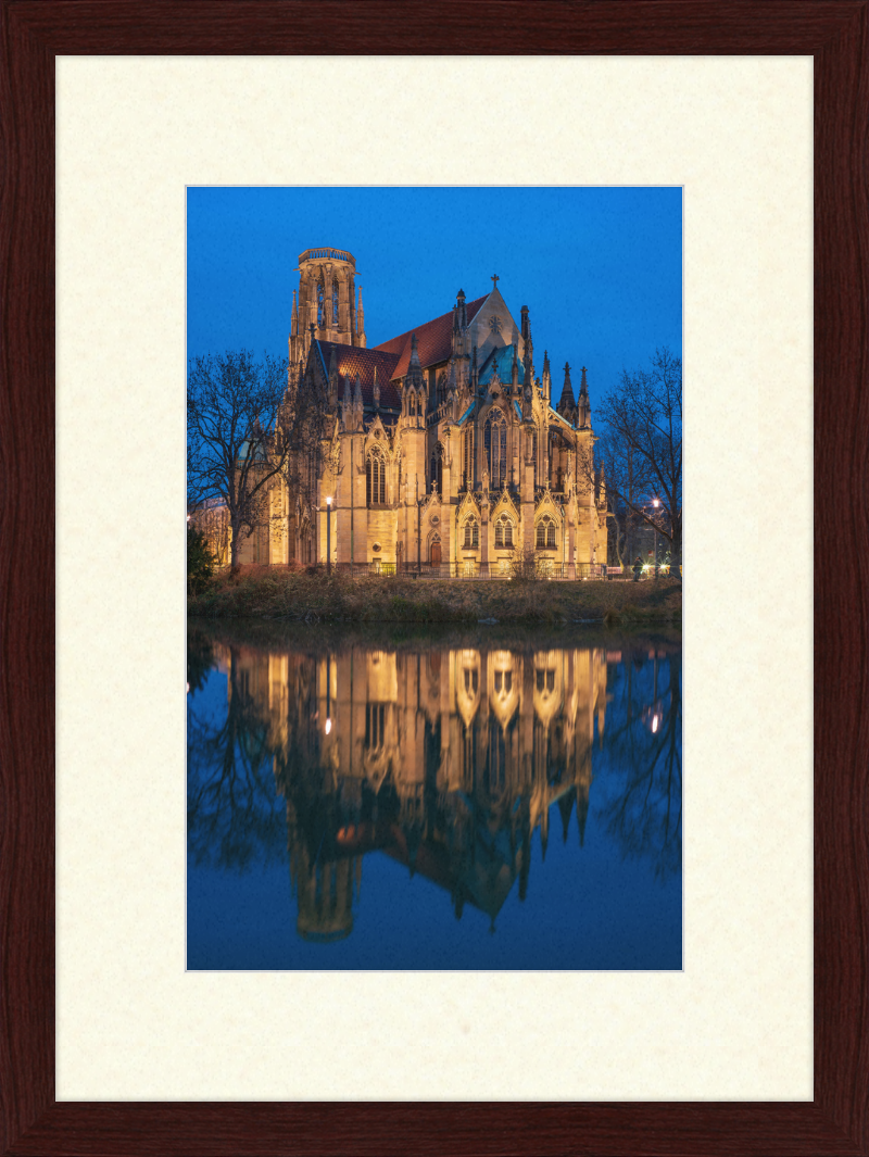 St. John's Church in Stuttgart - Great Pictures Framed