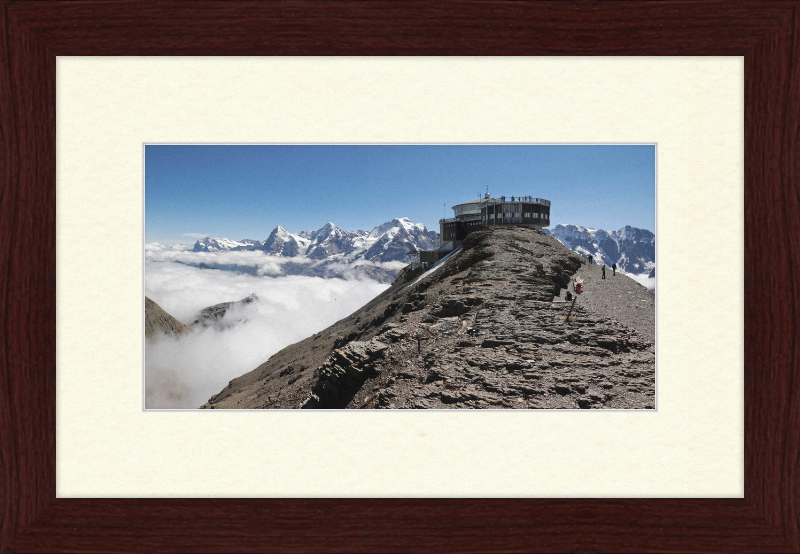 Schilthorn with Bernese Alps - Great Pictures Framed