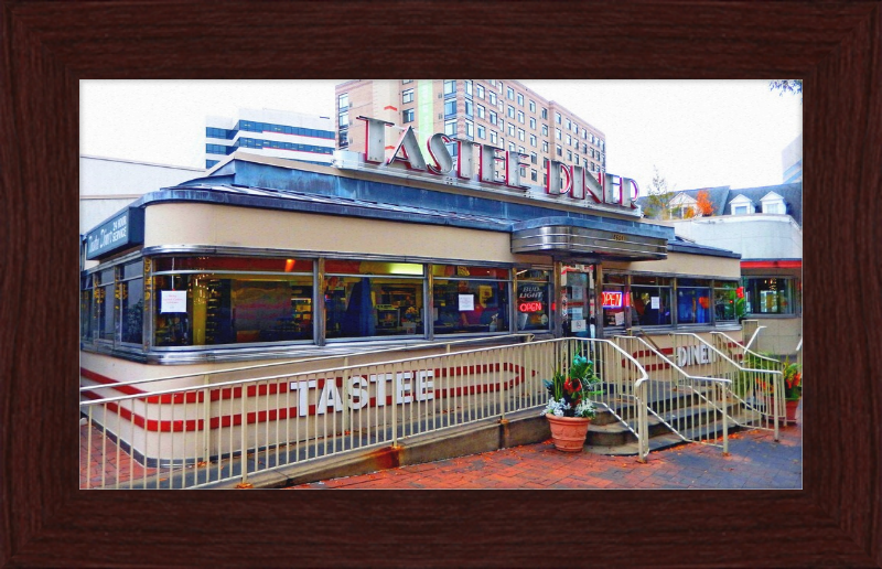 Tastee Diner - Great Pictures Framed