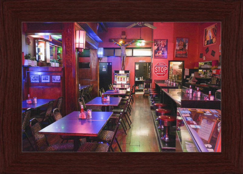 Roxy Diner - Great Pictures Framed
