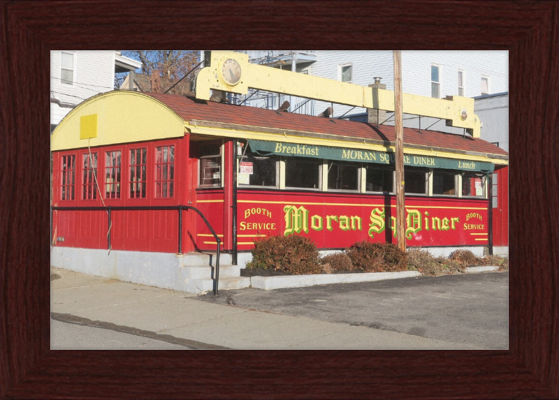 Moran Square Diner - Fitchburg MA - Great Pictures Framed