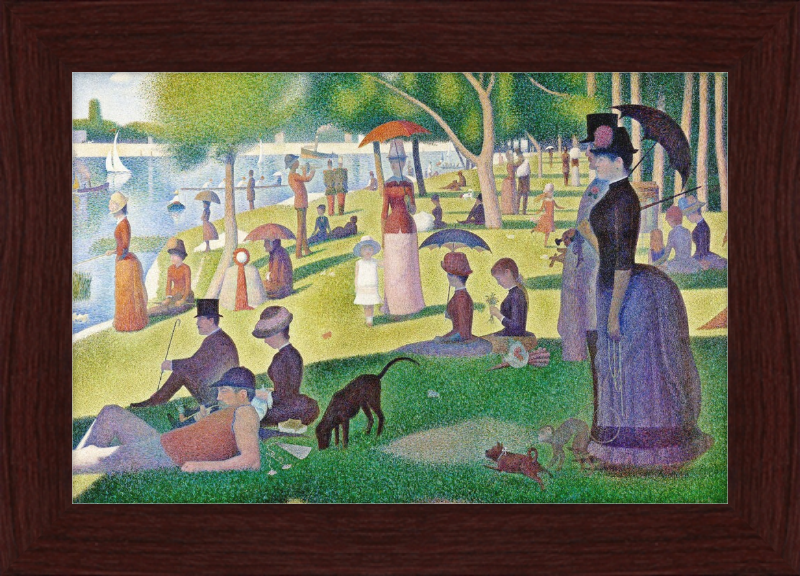 A Sunday Afternoon on the Island of La Grande Jatte - Great Pictures Framed