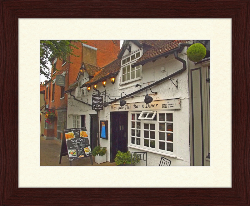 Westgate Fish Bar & Diner - Great Pictures Framed