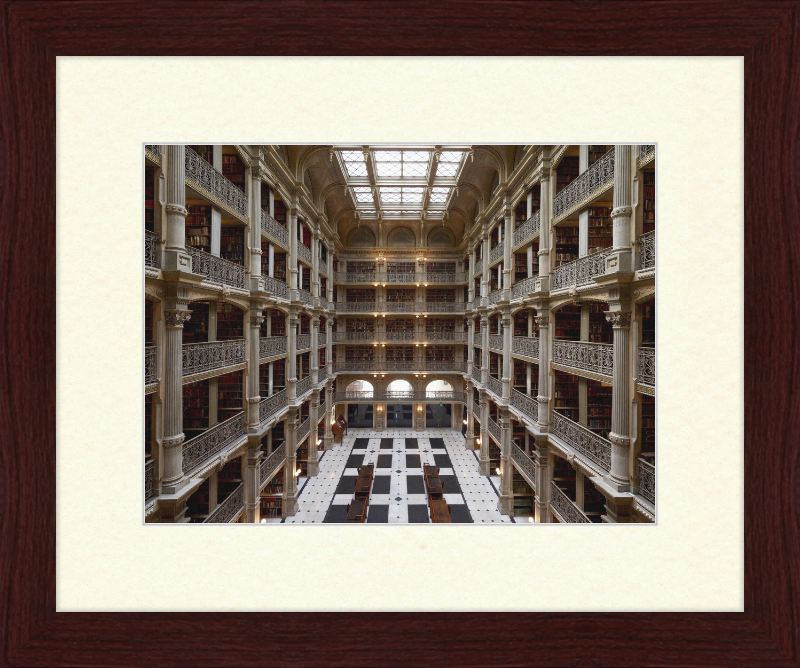 Peabody Institute Library - Great Pictures Framed