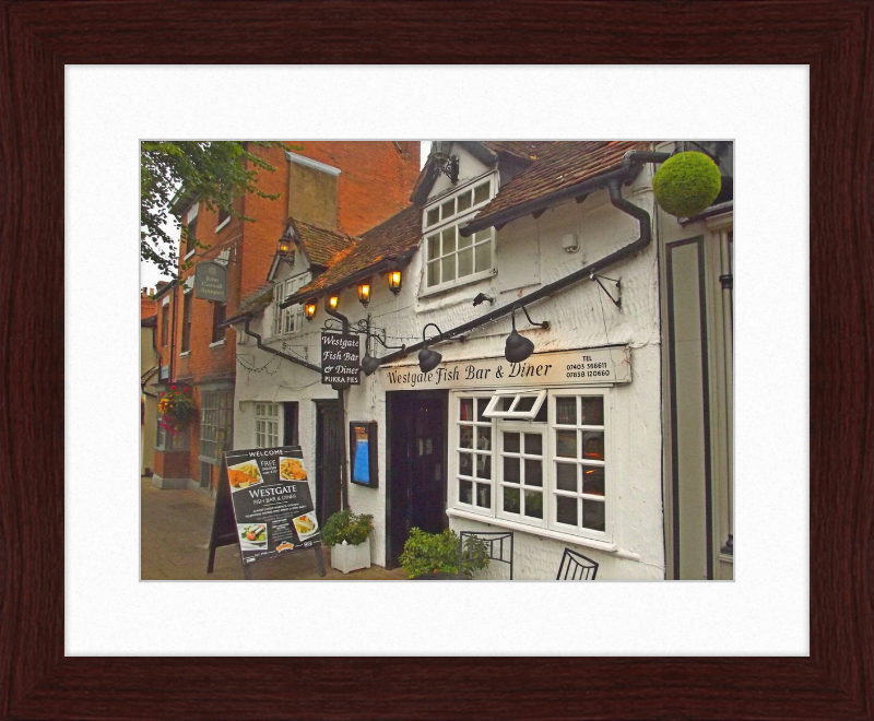 Westgate Fish Bar & Diner - Great Pictures Framed