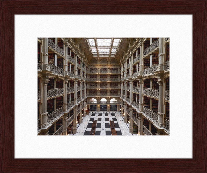 Peabody Institute Library - Great Pictures Framed