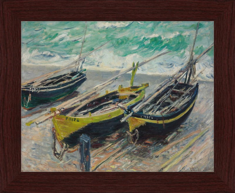 Three Fishing Boats - Great Pictures Framed