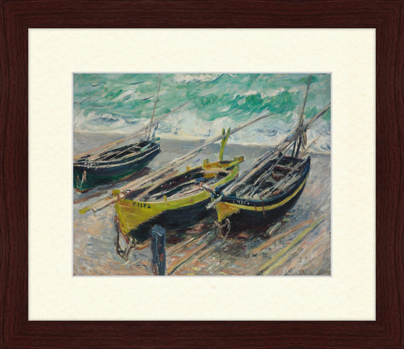 Three Fishing Boats - Great Pictures Framed