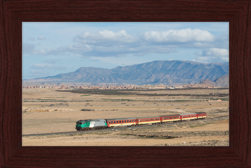 ONCF DF 115 near Taourirt - Great Pictures Framed