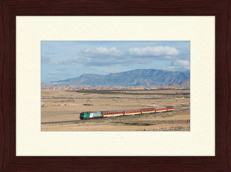 ONCF DF 115 near Taourirt - Great Pictures Framed