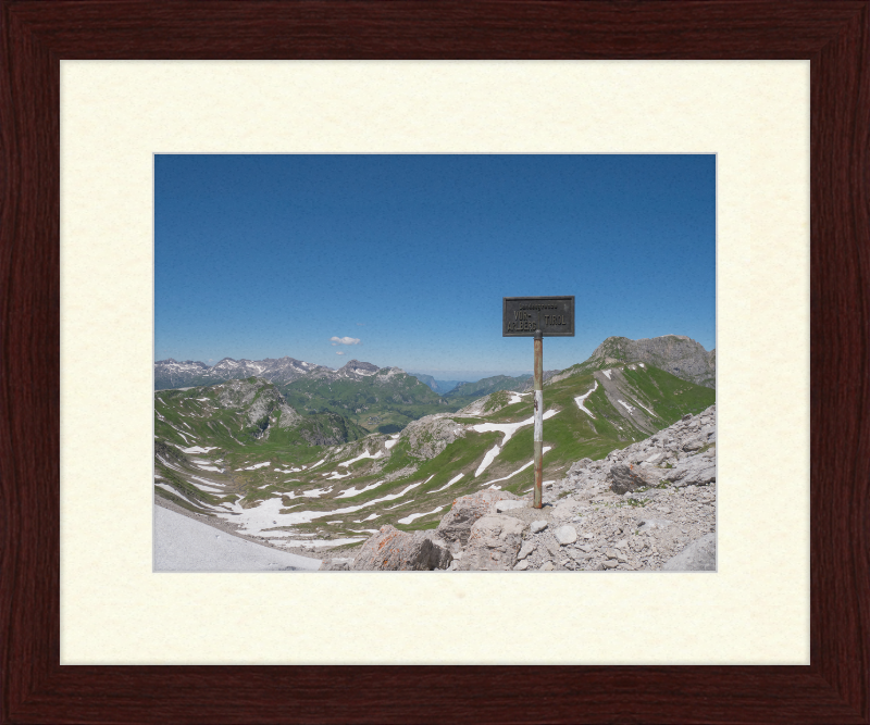 Lech - Rauher-Kopf-Scharte - Great Pictures Framed