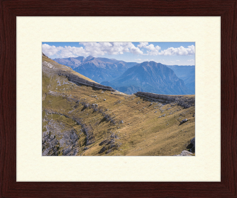 Portillo de Tella Mountain Pass - Great Pictures Framed