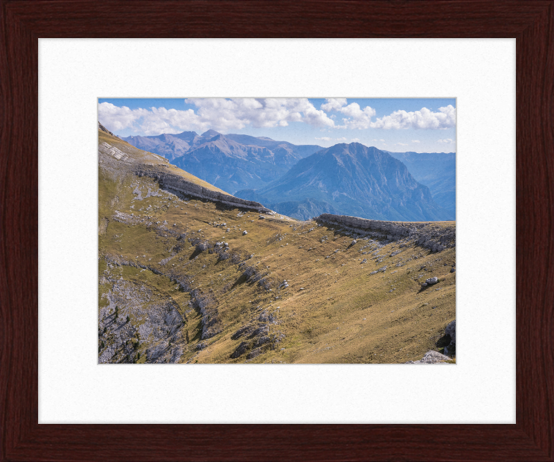 Portillo de Tella Mountain Pass - Great Pictures Framed